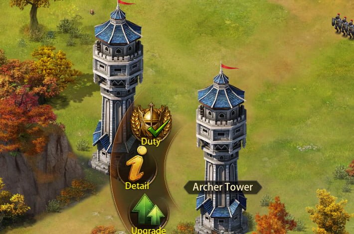 Evony Archer Tower and Its Duty