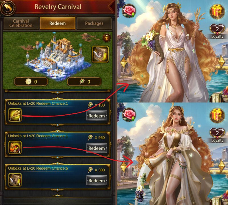 Evony 2025 Halloween Revelry Carnival Champion & Skin