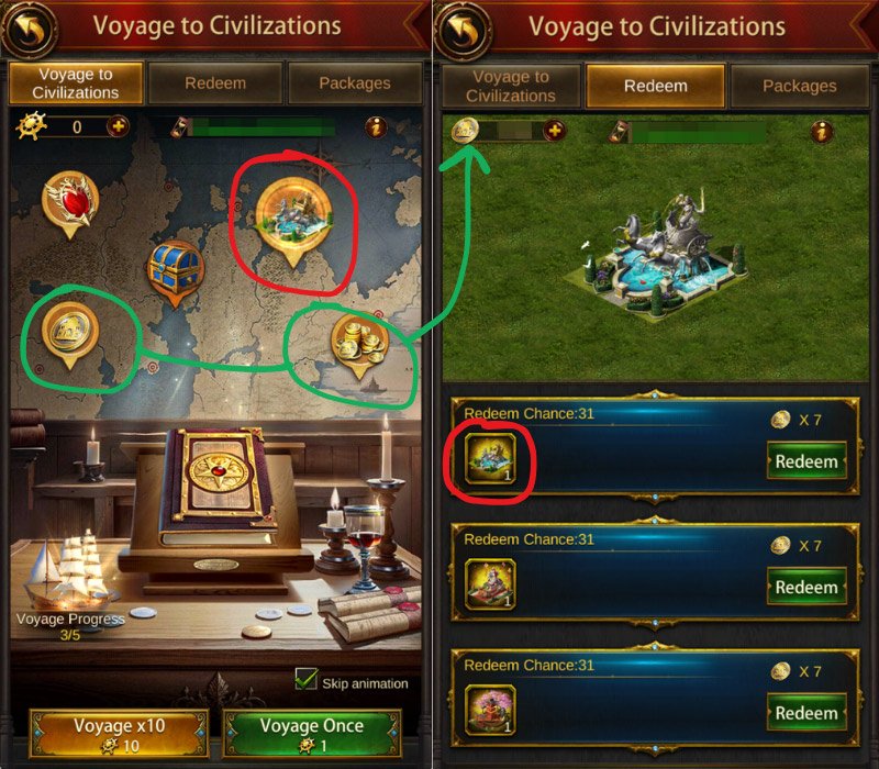 Get Evony Coronation Fountain in New Year Celebration